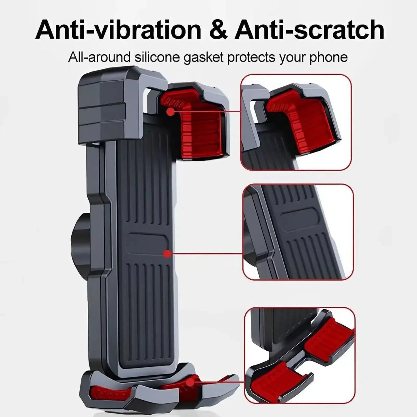 Bicycle Phone Holder MTB Road Mountain Cycling Bracket Motorcycle Mobile Cellphone Support Stand Mount Gps for Bike Accessories